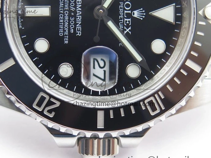 1218 Submariner 41mm 126610 LN Black Ceramic 904L Steel VVSF 1:1 Best Edition A NewStyle 2494